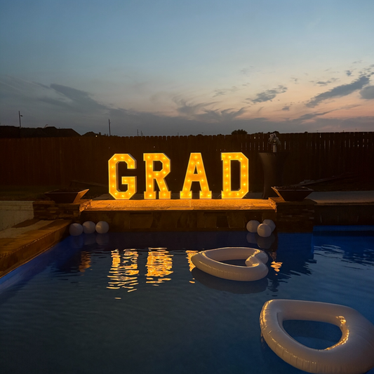 4ft Marquee letter/number rental